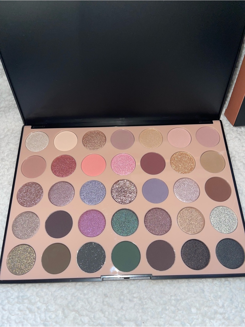 Morphe Multi-Tone Eyeshadow Palette — Pink, Purple, Green, Gold, Brown, Silver